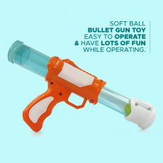 NHR Air Pressure Foam Blaster Shooting Gun Toy for Kids